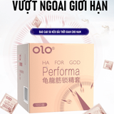 Bao cao su OLO Performa HA For God siêu mỏng kéo dài thời gian Hộp 10 cái 382483