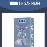 Bao cao su OLO Performa Đồng Hồ Xanh kéo dài thời gian hương vani Hộp 10 cái 382484
