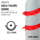 Bao cao su OLO Kỳ Lân vòng xoắn gai có bi mềm 1.5cm hộp 1 cái 382493