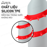 Bao cao su OLO Kỳ Lân vòng xoắn gai có bi mềm 1.5cm hộp 1 cái 382493