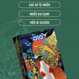 Bao cao su OLO Cá Thần nhiều gai cạnh có bi mềm 1.5cm hộp 1 cái 382494