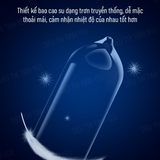 Bao cao su Meleon Supermen nhiều gel  bó sát Hộp 10 cái