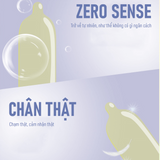 Bao cao su OLO Zero HA For Man siêu mỏng nhiều gel bôi trơn Hộp 10 cái