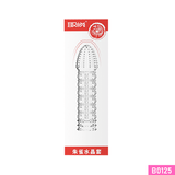 (Có Video) Bao cao su Aichao dài 15cm đầu gai thân hạt nổi to