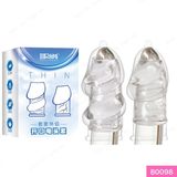 (Có Video) Bao cao su Aichao 6.3cm trong suốt