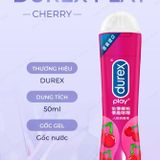 Gel bôi trơn Durex Play Cherry hương cherry chai 50ml 382805