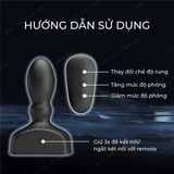 (Có Video) Trứng rung Pretty Love Mr Play Anal Plug 12 chế độ rung xoay dùng sạc
