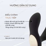 (Có Video) Trứng rung hai đầu cao cấp LeLo Hugo rung 8 chế độ pin sạc