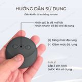 (Có Video) Trứng rung hai đầu cao cấp LeLo Hugo rung 8 chế độ pin sạc