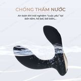 (Có Video) Trứng rung hai đầu cao cấp LeLo Hugo rung 8 chế độ pin sạc