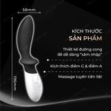 (Có Video) Dương vật giả cao cấp nhập khẩu LeLo Loki rung 6 chế độ pin sạc