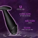 (Có Video) Trứng rung Pretty Love 12 chế độ rung điều khiển từ xa dùng pin