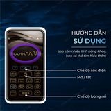 (Có Video) Trứng rung Pretty Love Jefferson 12 chế độ rung điều khiển từ xa dùng sạc