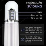 (Có video)Máy tập to dương vật tăng kích thước X-Men tự động pin sạc