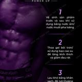 (Có video) Máy tập tăng kích thước làm đẹp dương vật Powerup tím bơm tay