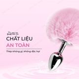Phích cắm hậu môn đuôi thỏ hồng quyến rũ Bunny 