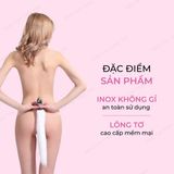 Phích cắm hậu môn inox đuôi cáo trắng White Fox