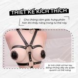 Đồ chơi BDSM trói tay dây da 383978