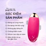 (Có Video) Trứng rung có 6 chế độ rung điều khiển từ xa pin sạc Svakom Elva 