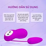 (Có Video) Trứng rung mini nhỏ gọn 12 chế độ dùng pin Pretty Love Harriet