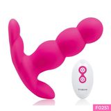 (Có Video) Trứng rung 7 chế độ điều khiển từ xa pin sạc màu hồng Nalone Pearl