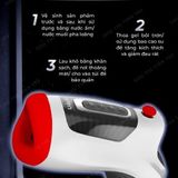 (Có Video) Âm đạo giả Leten Air Oral Mastubrator rung đa chế độ có bú dùng pin sạc