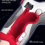 (Có Video) Âm đạo giả Leten Air Oral Mastubrator rung đa chế độ có bú dùng pin sạc