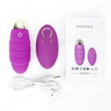 (Có Video)Trứng rung điều khiển từ xa 10 chế độ dùng sạc Man Nuo