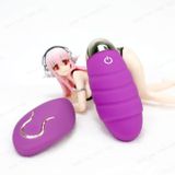 (Có Video)Trứng rung điều khiển từ xa 10 chế độ dùng sạc Man Nuo