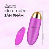 (Có Video)Trứng rung điều khiển từ xa 10 chế độ dùng sạc Man Nuo