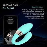 (Có Video) Trứng rung cao cấp kết nối app đa quốc gia Lelo Tiani Harmony Blue