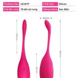 (Có Video)Trứng rung LEVETT 16 chế độ rung điều khiển từ xa dùng pin sạc