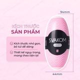 Âm đạo giả nhỏ gọn tiện dụng Svakom Hedy Pink cao cấp