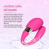 ( CÓ VIDEO ) Trứng rung LeLo Tiani 3 điều khiển từ xa 8 chế độ rung pin sạc