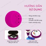 ( CÓ VIDEO ) Trứng rung LeLo Tiani 3 điều khiển từ xa 8 chế độ rung pin sạc