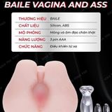 (Có Video) Âm đạo giả kèm mông  có rung Baile mềm mịn như thật