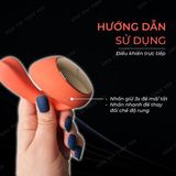 ( CÓ VIDEO ) Trứng rung 10 chế độ rung kết nối qua app LeLo Ida Wave