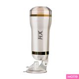 (Có Video) Âm đạo giả dính tường HX 20 chế độ rung có âm thanh dùng pin sạc