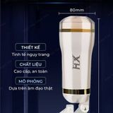 (Có Video) Âm đạo giả dính tường HX 20 chế độ rung có âm thanh dùng pin sạc