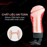 (Có Video) Âm đạo giả dính tường Baile Crazy Bull Flora 12 chế độ rung có tiếng rên dùng pin