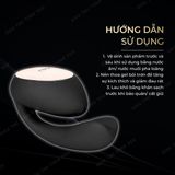 ( CÓ VIDEO ) Trứng rung cao cấp LeLo Ida Wave 10 chế độ rung kết nối qua app dùng sạc