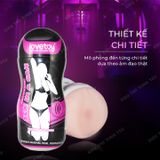 Cốc Âm đạo giả cầm tay tiện dụng Lovetoy rung đa chế độ dùng pin
