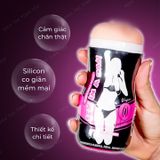 Cốc Âm đạo giả cầm tay tiện dụng Lovetoy rung đa chế độ dùng pin