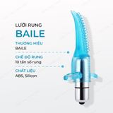 (Có Video) Lưỡi rung cực mạnh giá cực rẻ Baile màu xanh dùng pin