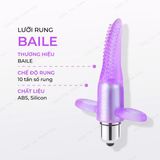 (Có Video) Lưỡi rung cực mạnh giá cực rẻ Baile màu tím dùng pin