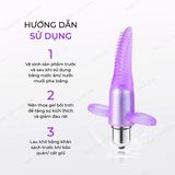 (Có Video) Lưỡi rung cực mạnh giá cực rẻ Baile màu tím dùng pin