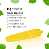 ( CÓ VIDEO ) Dương vật giả rung ngụy trang hình trái bắp gai Wistone Maize
