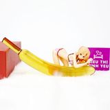 ( CÓ VIDEO ) Dương vật giả sang trọng thủy tinh pha lê hình dạng Quả Chuối