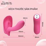 ( CÓ VIDEO ) Dương vật giả Pretty Love Fancy Clamshell hình vỏ sò rung 30 chế độ dùng pin