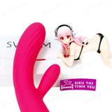 ( CÓ VIDEO ) Dương vật giả Svakom Angel 7 chế độ rung tỏa nhiệt làm ấm dùng pin sạc